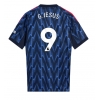 Camiseta Arsenal Gabriel Jesus #9 Segunda Equipación Replica 2025-26 mangas cortas
